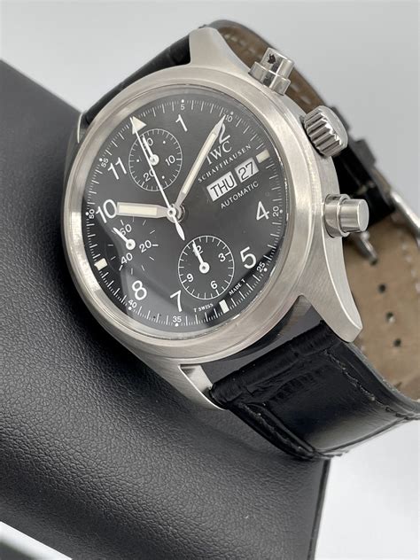 iwc pilot chronograph 39mm|iwc pilots flieger chronograph automatic.